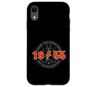 Rock'n'Roll 1955 High Voltage Rétro Musique Anniversaire Coque pour iPhone XR