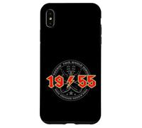 Rock'n'Roll 1955 High Voltage Rétro Musique Anniversaire Coque pour iPhone XS Max