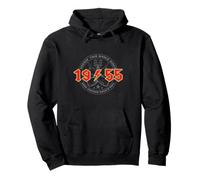 Rock'n'Roll 1955 High Voltage Rétro Musique Anniversaire Sweat à Capuche