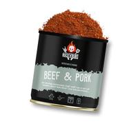ROCK'N'RUBS Mélange d'épices pour bœuf et porc - Pour griller et cuisiner - 140 g