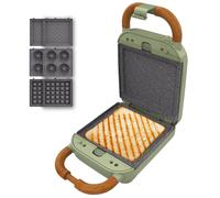 Rock'nToast Retro One Green Machine à sandwich Cecotec