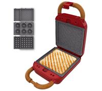 Rock'nToast Retro One Red Machine à sandwich Cecotec