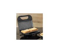 Cecotec Rock'n Toast Sandwich Squared, Grill avec revêtement anti-adhérent, Capacité pour 2 sandwichs, Surface Grill, Poignée qui reste froide, 750 W