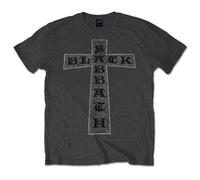 Bravado! Designs T-shirt à manches longues Black Sabbath – Logo croisé Cross – Tailles S-XXL