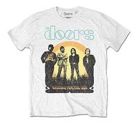 Rockoff Trade Doors Waiting for The Sun T-Shirt, Blanc, M Homme