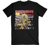 Rockoff Trade Iron Maiden T Shirt Killers Version 2 Album Track List Nouveau Officiel Homme Size L