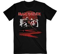 Rockoff Trade Iron Maiden T Shirt Senjutsu Eddie Warrior Circle Logo Nouveau Officiel Homme Size L