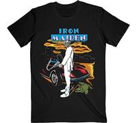 Rockoff Trade Iron Maiden T Shirt Vice is Nice Florida 87 Tour Nouveau Officiel Homme Noir Size L