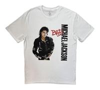 Rock Off Trade T-shirt Michael Jackson Bad Blanc Homme Taille L