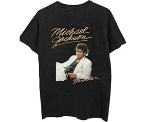 Rockoff Trade Michael Jackson Thriller White Suit, T-Shirt Homme, Noir (Black Black), Small
