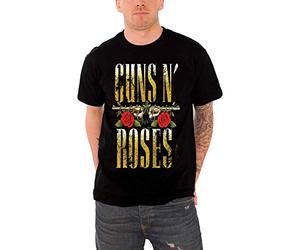 Rockoff Trade N' Roses Big Guns T-Shirt pour Homme - Noir - Medium
