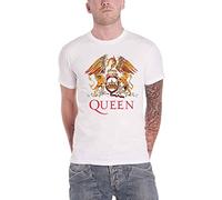 Rockoff Trade Queen Classic Crest T-Shirt, Blanc (White White), Large Homme