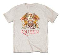 Rockoff Trade Queen Classic Crest T-Shirt, Beige (Neutral Neutral), Large Homme