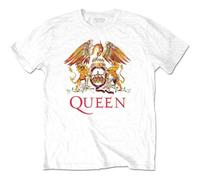 Rock Off Trade T-shirt Queen Classic Crest Blanc XX-Large Homme