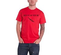 Rockoff Trade Queens of The Stone Age T Shirt Songs for The Deaf Nouveau Officiel Homme Rouge Size XL