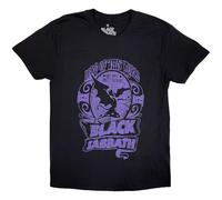 Rockoff Trade - T-Shirt - Coupe Droite - Col Ras du Cou - Manches Courtes Homme - Noir - Large