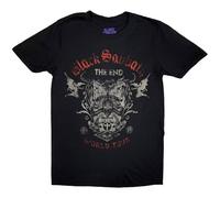 Rockoff Trade T-shirt noir Sabbath The End Reading Skull pour homme - Noir - Large