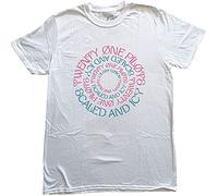 Rockoff Trade T-shirt Scaled and ICY Circular Band Logo Officiel Homme Blanc Taille M