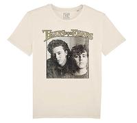 Rockoff Trade Tears for Fears T Shirt Throwback Photo Band Logo Nouveau Officiel Natural Size XL