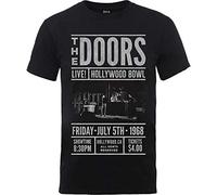 Rock Off Trade T-shirt The Doors Advance Final Noir Taille M Homme