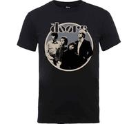 Rockoff Trade T-shirt The Doors Circle Noir pour homme Large