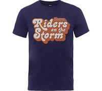 Rockoff Trade The Doors ROTS Logo T-Shirt, Bleu, XL Homme