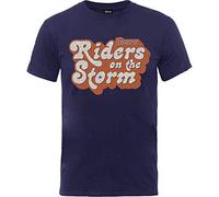 Rockoff Trade The Doors ROTS Logo T-Shirt, Bleu, XL Homme