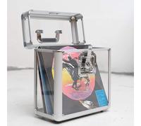 Rock on Wall Flight Case 25LP Transparent