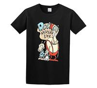 Rocko's Modern Life Men's Cotton T-Shirt Black Shirt Top Tee 3XL