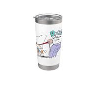 Rocko's Modern Life Tv Brain Gobelet isotherme en acier inoxydable double paroi