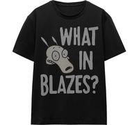 Rocko's Modern Life - "What In Blazes ?" T-shirt Homme/Femme Unie TV15925 (XL) (Noir)