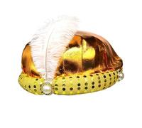 RockParty C Genie Pantomime Chapeau de Noël avec plumes