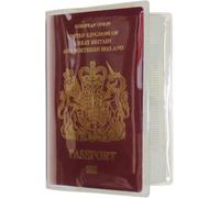 RockParty Porte-passeport de protection transparent, claire, Taille unique, Classique