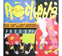 ROCKPILE DAVE DMUNDS/NICK LOWE - SECONDS OF PLEASURE[XXLP7]1980 WITH FREE EP[7"] ROCKPILE VINYL LP