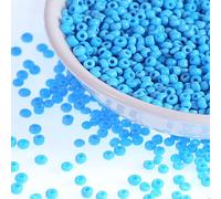 ROCKPOEM Assortiment de 1000/500 perles rondes en verre pour la fabrication de bijoux, fournitures d'artisanat pour boucles d'oreilles et bracelets, 2 mm, 3 mm, 4 mm