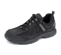 Rockport Baskets Rock Covepour Homme, Aspect Daim Noir et Noir, 43 EU