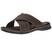 Rockport - Darwyn Xband Hommes, 47.5 EU, Brown II Leather