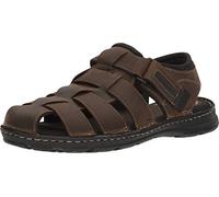 Rockport Homme Darwyn Fishermendarwyn Sandale de pêcheur, Cuir Marron II, 45 EU Large
