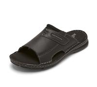 Rockport Homme Darwyn Slide 2 Sandale, Black Lea II, 46.5 EU
