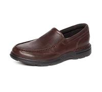 Rockport Homme Eureka Plus Tissu Oxford, Marron foncé, 45 EU Large