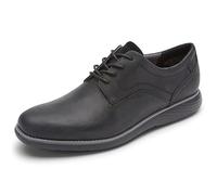 Rockport Homme Garett Plain Toe Tissu Oxford, Noir, 40.5 EU