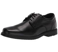 Rockport Homme Robinsyn Waterproof Plain Toe Tissu Oxford, Noir, 44.5 EU