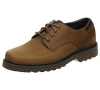 Rockport Northfield Leather, Chaussures Basses pour Homme, Ubuck Expresso, 43 EU X-Large