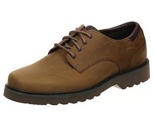 Rockport Northfield Leather, Chaussures Basses pour Homme, Ubuck Expresso, 43 EU X-Large