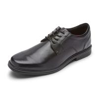 Rockport Homme Men's Robinsyn Waterproof Plain Toe Tissu Oxford, Noir, 48 EU