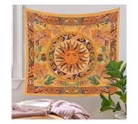 Rockreyoa Tapisserie murale bohème - Grande décoration murale - Style bohème - Décoration murale - Pour chambre à coucher - 100 x 150 cm - Pour salon, chambre à coucher - 100 x 150 cm