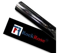 RockRose Film teinté 20 % nano céramique pour fenêtre de voiture - 50,8 cm x 7,6 m - 2 plis - Bloque la chaleur - 99 % des rayons UV et 85 % IRR - Adhésif puissant - Rétractable facile - Compatible