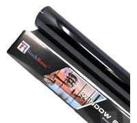 Rockrose Film teinté 5% Carbone de qualité supérieure pour fenêtre de Voiture - 91,4 cm x 7,6 m - 2 Plis - Anthracite - Anti-UV, Blocage de la Chaleur - Film adhésif pour Voiture ou Maison - Facile à