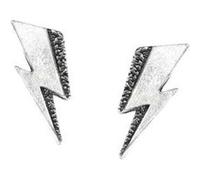 Rocks alchimie David Bowie Boucles d'oreille flash Gris G