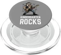 Rocks de Jardin d'enfants Rockstar Dog Relaxation Animal Musique drôle PopSockets PopGrip pour MagSafe